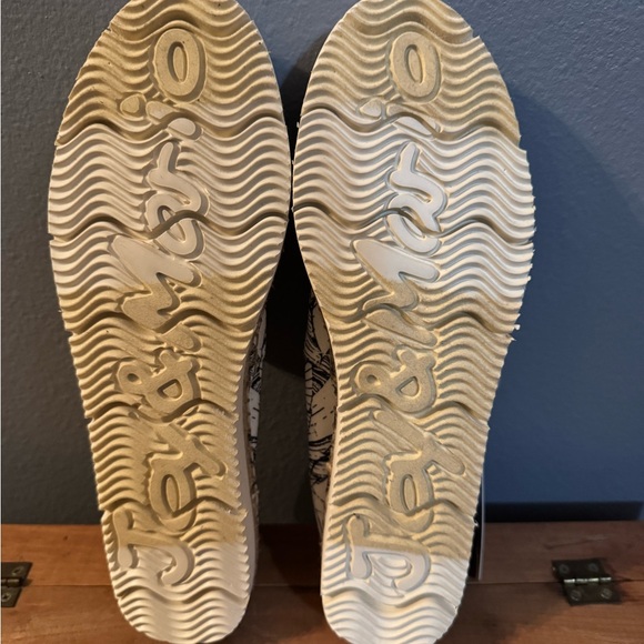 Joy & Mario Fun Blue Patterned Slip-On Espadrilles for Women - Picture 3 of 4